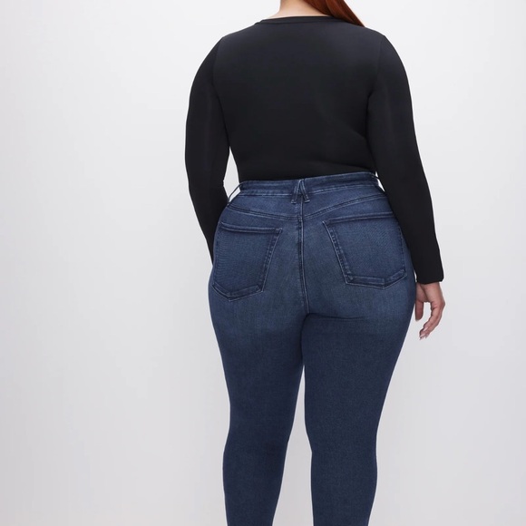 GOOD AMERICAN - GOOD LEGS SKINNY JEANS - Picture 4 of 12